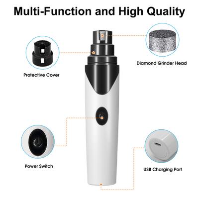 Show full view: PATPET N8 Quiet & Mini Small Pet Nail Grinder slide 6 of 10