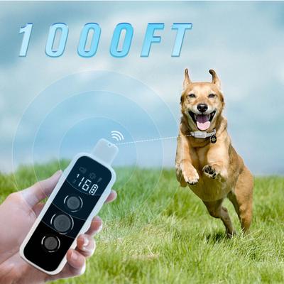 Show full view: PATPET NFC ID Pet Tag & P650 1000-ft Remote Dog Training Shock Collar, Gray slide 5 of 10
