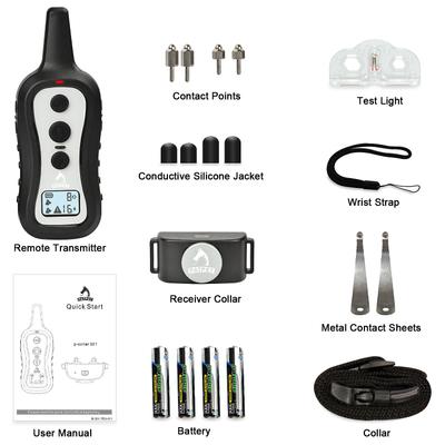 Show full view: PATPET P301 1000ft Remote Dog Bark Control & Training Shock Collar, 1 count slide 8 of 10