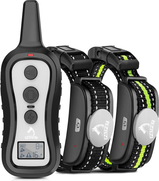 PATPET P301 1000ft Remote Dog Bark Control & Training Shock Collar