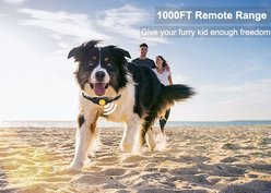 PATPET P320 1000ft Remote Dog Training Shock eCollar, Small, Black 1 count slide 2 of 9