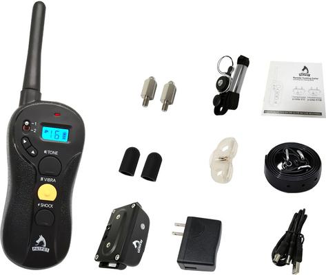 Show full view: PATPET P610 600M Premium Waterproof Remote Medium & Large Dog Training Collar, Black slide 9 of 9