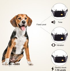 PATPET P620B 2000-foot Adult Dog Training Shock Collar with Remote, Medium/Large, 2 count slide 2 of 8