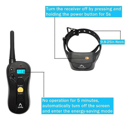 Show full view: PATPET P630 No Electric Shock 2000-ft Remote Dog Training Collar slide 4 of 9
