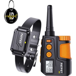 PATPET P642 2000ft Waterproof Dog Training Collar with Remote, Black