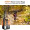 Show in main carousel: PATPET P642 2000ft Waterproof Dog Training Collar with Remote, Black slide 3 of 10