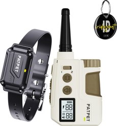 PATPET P642 2000ft Waterproof Dog Training Collar with Remote, Khaki