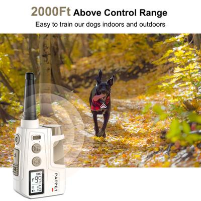 Show full view: PATPET P642 2000ft Waterproof Dog Training Collar with Remote, Khaki slide 5 of 10
