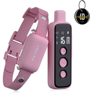 PATPET P650 Anti-Bark & Remote Dog Training Collar, Small, Pink, 1 count