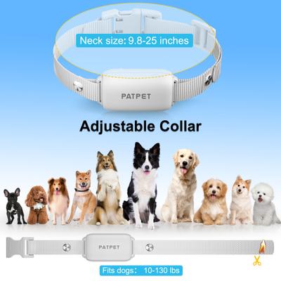 Show full view: PATPET P650 Anti-Bark & Remote Dog Training Collar, White, 1 count slide 6 of 10