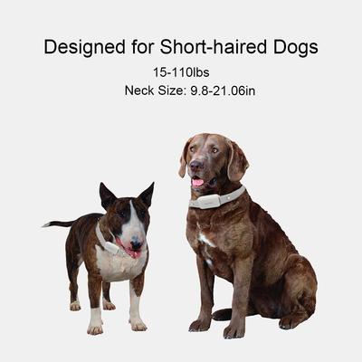 Show full view: PATPET P651A Vibration & Beep Remote Dog Training Collar & NFC ID Tag, Grey slide 7 of 9