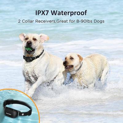Show full view: PATPET P680 Lightweight Remote Dog Training Collar, Black, 2 count slide 3 of 9