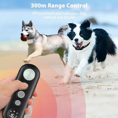 Show full view: PATPET P680 Lightweight Remote Dog Training Collar, Black, 2 count slide 6 of 9