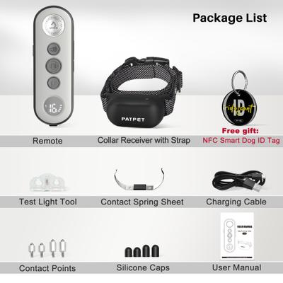 Show full view: PATPET P680 Lightweight Remote Dog Training Collar slide 10 of 12