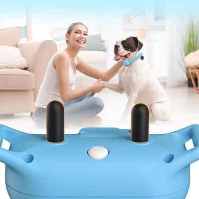 Show full view: PATPET P680 NFC Pet ID Tag Bark & Remote Dog Training Electric Collar, Blue slide 4 of 10