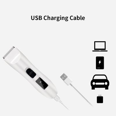 Show full view: PATPET P710 Hairy Dog & Cat Grooming Clipper, White slide 9 of 11