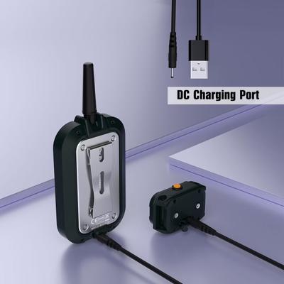 Show full view: PATPET P920B Outdoor Dedicated 1300M Remote Dog Training Collar, Dark Green, 2 count slide 9 of 10