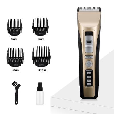 Show full view: PATPET P930 Rechargeable Five-Level Speed Regulation Seat Pet Hair Grooming Clippers, Gold slide 1 of 9