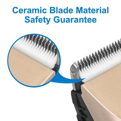 Show full view: PATPET P950 Rechargeable Five-Level Speed Regulation Seat Pet Hair Grooming Clippers, Gold slide 3 of 9