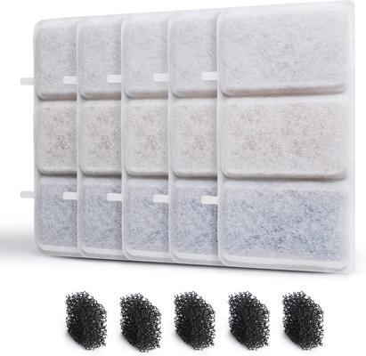 Show full view: PATPET Pet Water Fountain & Cat Water Dispenser WF01 Replacement Filters, 5 count slide 1 of 5