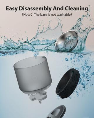 Show full view: PATPET PF02 Timed Automatic Food Feeder Smart Dispenser for Cats & Dogs, Black slide 6 of 7