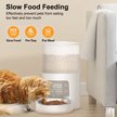 Show in main carousel: PATPET PF02 Timed Automatic Food Feeder Smart Dispenser for Cats & Dogs, White slide 2 of 8