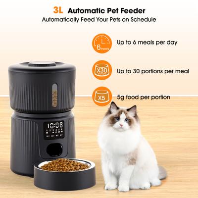 Show full view: PATPET PF03 3L Timed Automatic with Freshness Preservation Cat & Dog Feeder, Medium slide 2 of 10