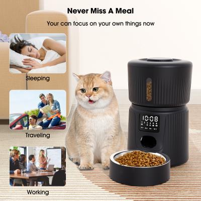 Show full view: PATPET PF03 3L Timed Automatic with Freshness Preservation Cat & Dog Feeder, Medium slide 4 of 10