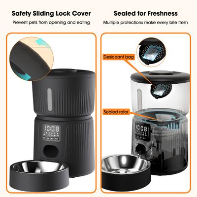 Show full view: PATPET PF03 3L Timed Automatic with Freshness Preservation Cat & Dog Feeder, Medium slide 5 of 10