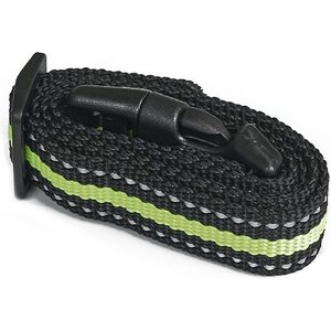 PATPET Reflective Standard Collar Strap, Fluorescent Green