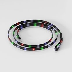PATPET Safety Water Resistant Flashing Light LED Dog Leash