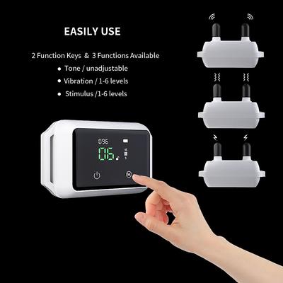 Show full view: PATPET Smart Anti-Bark Dog Training Collar slide 4 of 11