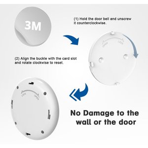 PATPET Smart Doorbell with Wireless & Electric Potty Training Cat & Dog Doorbell