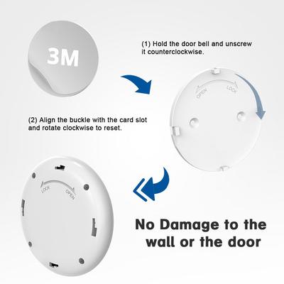 Show full view: PATPET Smart Doorbell with Wireless & Electric Potty Training Cat & Dog Doorbell slide 6 of 8