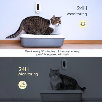 Show full view: PATPET Smart Rechargeable Deodorizer Odor Eliminator for Enclosed Cat Litter Box slide 4 of 9