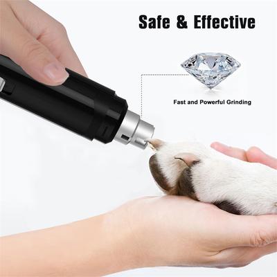 Show full view: PATPET Steel Grit Dog & Cat Nail Grinder, Black slide 3 of 7