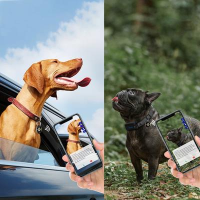 Show full view: PATPET T30 NFC Pet ID Tag & LED 2000-ft Remote Dog Bark Training Collar, Black, 2 count slide 3 of 10