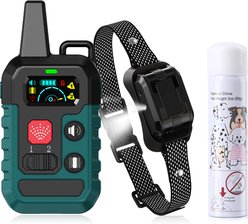 PATPET T510 1000-ft Citronella Spray IPX6 Waterproof No Shock with Beep & Vibration Dog Training Collar slide 1 of 5