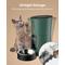 Show in main carousel: PATPET Timed Automatic Dog & Cat Feeder with 10s Voice Recorder, 4-L, Green slide 4 of 10