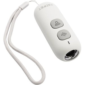 PATPET U01 Ultrasonic Pet Behavior Training & Animal Deer Goose Deterrent Remote, White