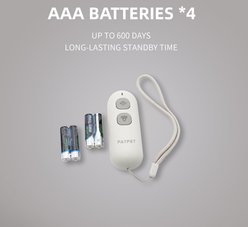 PATPET U01 Ultrasonic Pet Behavior Training & Animal Deer Goose Deterrent Remote, White slide 2 of 6