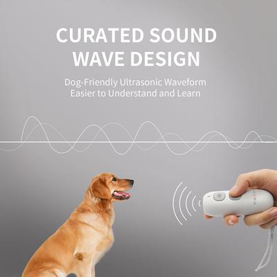 Show full view: PATPET U01 Ultrasonic Pet Behavior Training & Animal Deer Goose Deterrent Remote, White slide 4 of 8