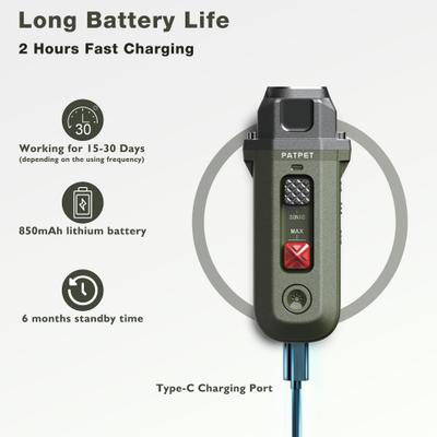 Show full view: PATPET U10 Handheld Ultrasonic Bark Control Dog Repellent, Small slide 6 of 9