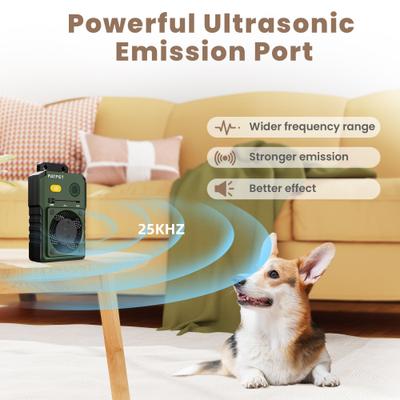 Show full view: PATPET U11 Auto Anti Bark Device Outdoor Ultrasonic Dog Bark Control, Green slide 6 of 10