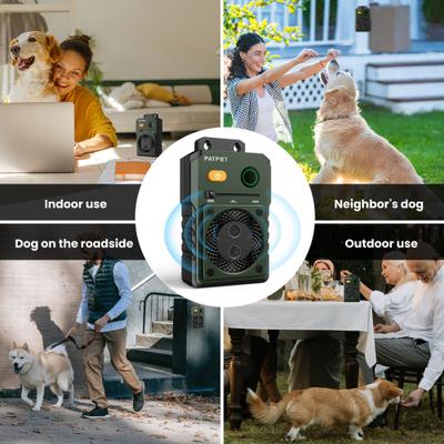 Show full view: PATPET U11 Auto Anti Bark Device Outdoor Ultrasonic Dog Bark Control, Green slide 8 of 10