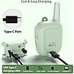 Show in main carousel: PATPET Ultra Compact Dog Training Collar with Remote, IPX7 Waterproof & Rechargeable, Green slide 5 of 10