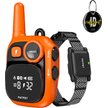 Show in main carousel: PATPET Ultra Compact Dog Training Collar with Remote, IPX7 Waterproof & Rechargeable, Small, Orange slide 1 of 10