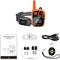 Show in main carousel: PATPET Ultra Compact Dog Training Collar with Remote, IPX7 Waterproof & Rechargeable, Small, Orange slide 9 of 10