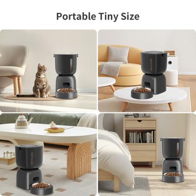 Show full view: PATPET Visual Triple Seal with 10S Voice Record Automatic Dog & Cat Feeder, 3-L slide 4 of 8