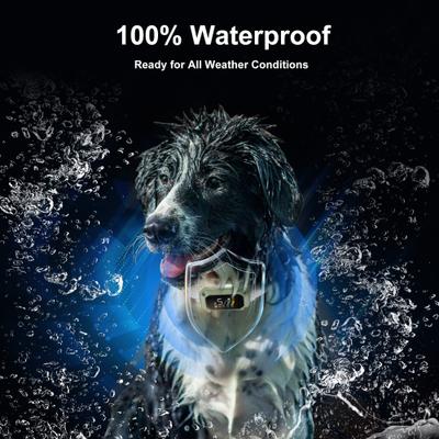 Show full view: PATPET Waterproof Smart Anti-Bark Dog Collar, Green slide 4 of 9